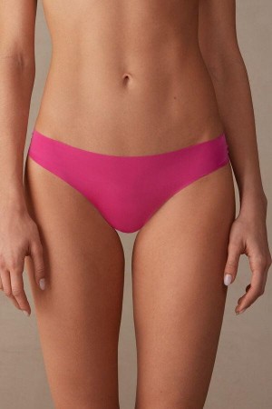 Intimissimi Brazilian in Seamless Ultra Light Microfiber Truser Dame Rosa | NOGL3561