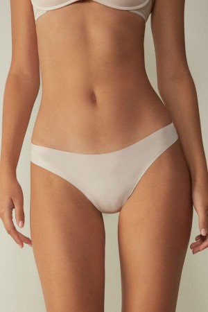 Intimissimi Brazilian in Seamless Ultra Light Microfiber Truser Dame Rosa | NONB3498