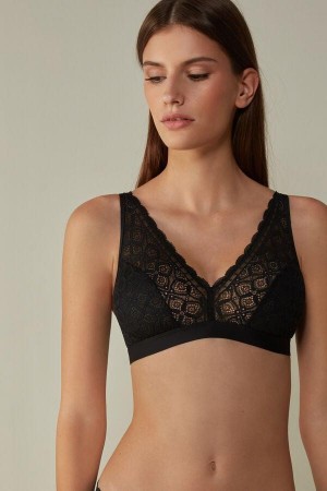 Intimissimi Lara Triangle in Blonder BH Dame Svarte | NOPQ4812