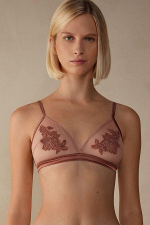 Intimissimi Layers of Lust Emma Triangle BH Dame Rosa | NOWY4895