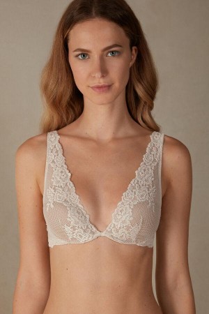 Intimissimi Pretty Flowers Elena Balconette BH Dame Rosa | NORW4533