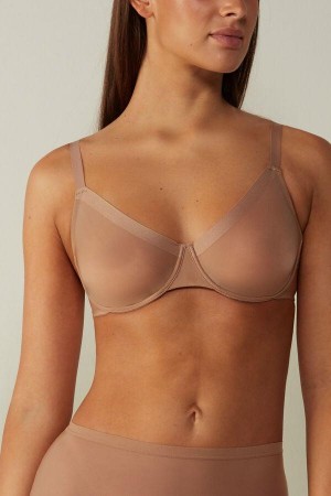 Intimissimi Sveva Invisible Touch Balconette BH Dame Beige | NOQZ4432