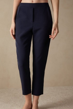 Intimissimi Trousers with Pockets Bukse Dame Blå | NOTV4272