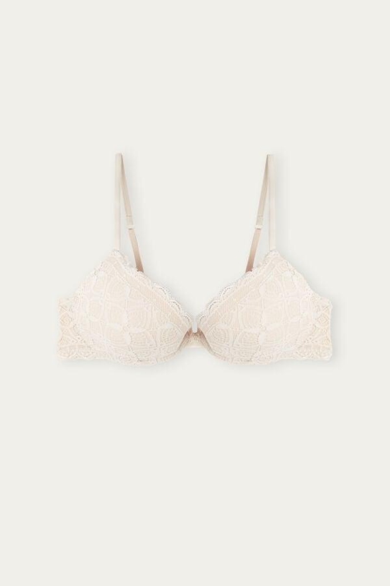 Intimissimi Bellissima Push-up in Blonder BH Dame Rosa | NORW4741