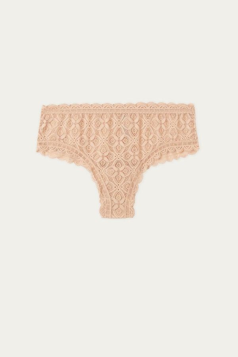 Intimissimi Blonder Hipster Brazilian Truser Dame Beige | NODN3744