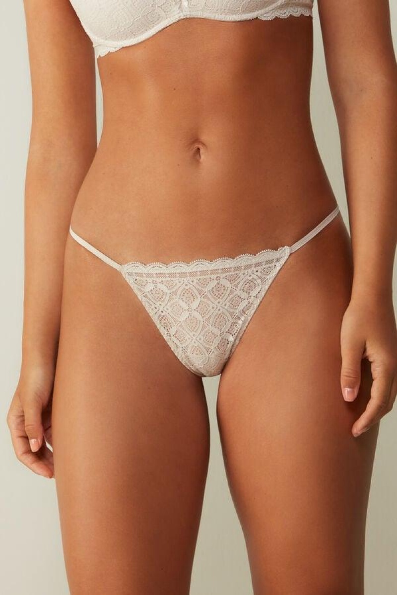 Intimissimi Blonder String Thong Truser Dame Rosa | NOGL3769