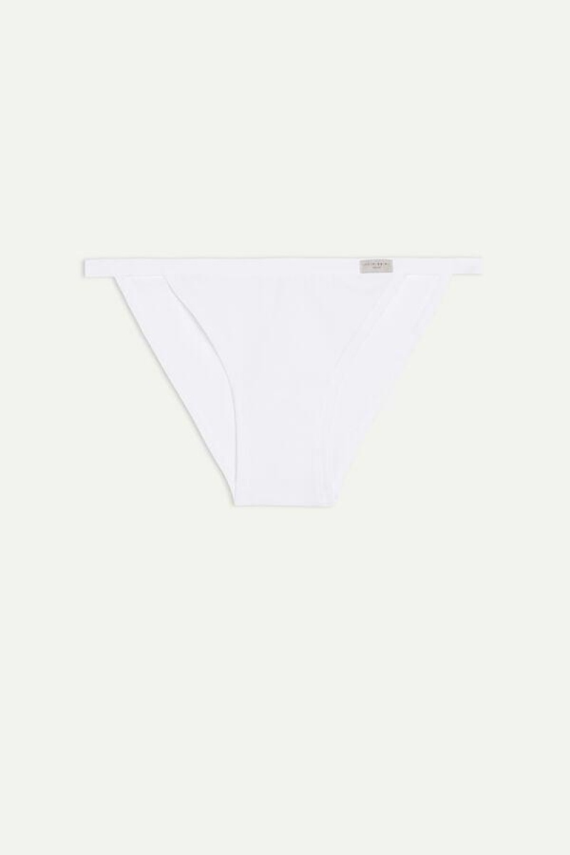 Intimissimi Bomull String Truser Dame Hvite | NODN3615