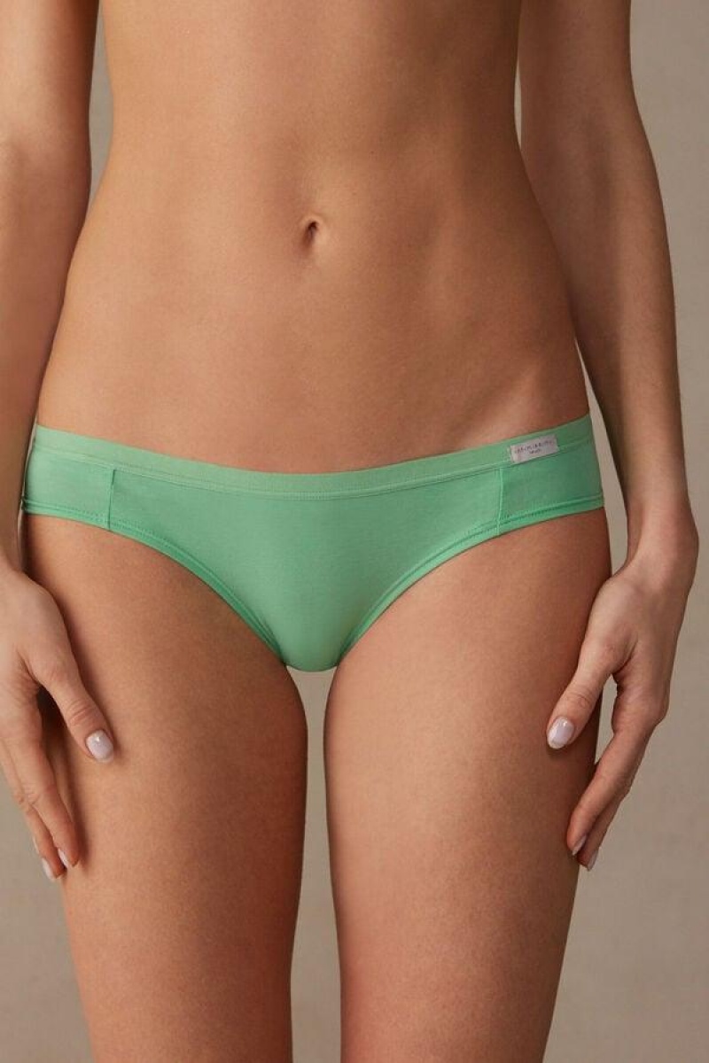 Intimissimi Bomull Truser Dame Mint | NOHK3682