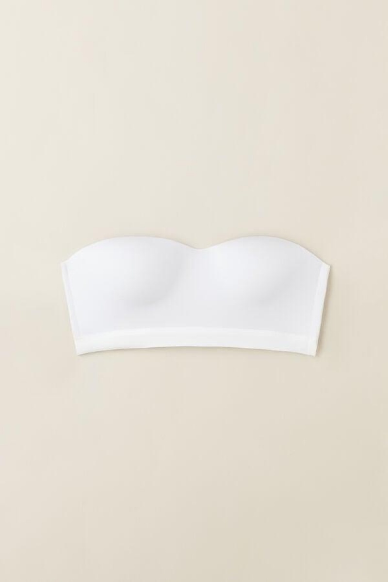 Intimissimi Bra Top in Ultralight Microfiber BH Dame Hvite | NOGL4857