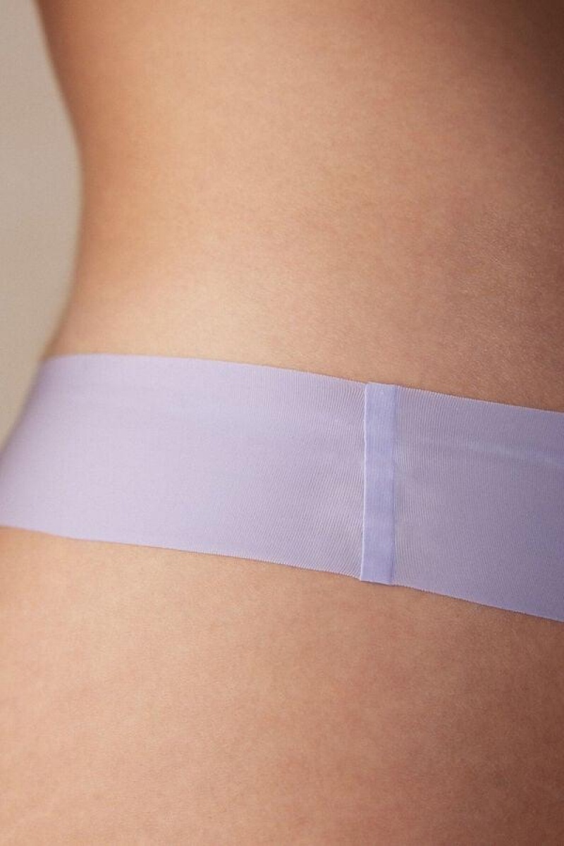 Intimissimi Brazilian in Seamless Ultra Light Microfiber Truser Dame Lavendel | NOPQ3566