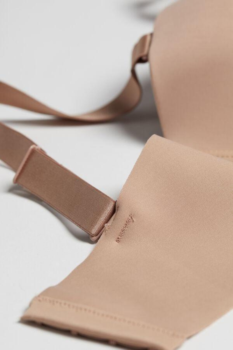 Intimissimi Carola Bandeau in Microfiber BH Dame Beige | NODN4834