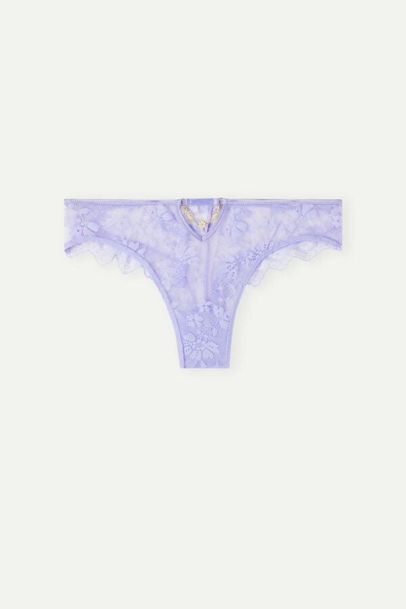 Intimissimi Cover Me in Daisies Brazilian Truser Dame Lavendel | NOIS3593