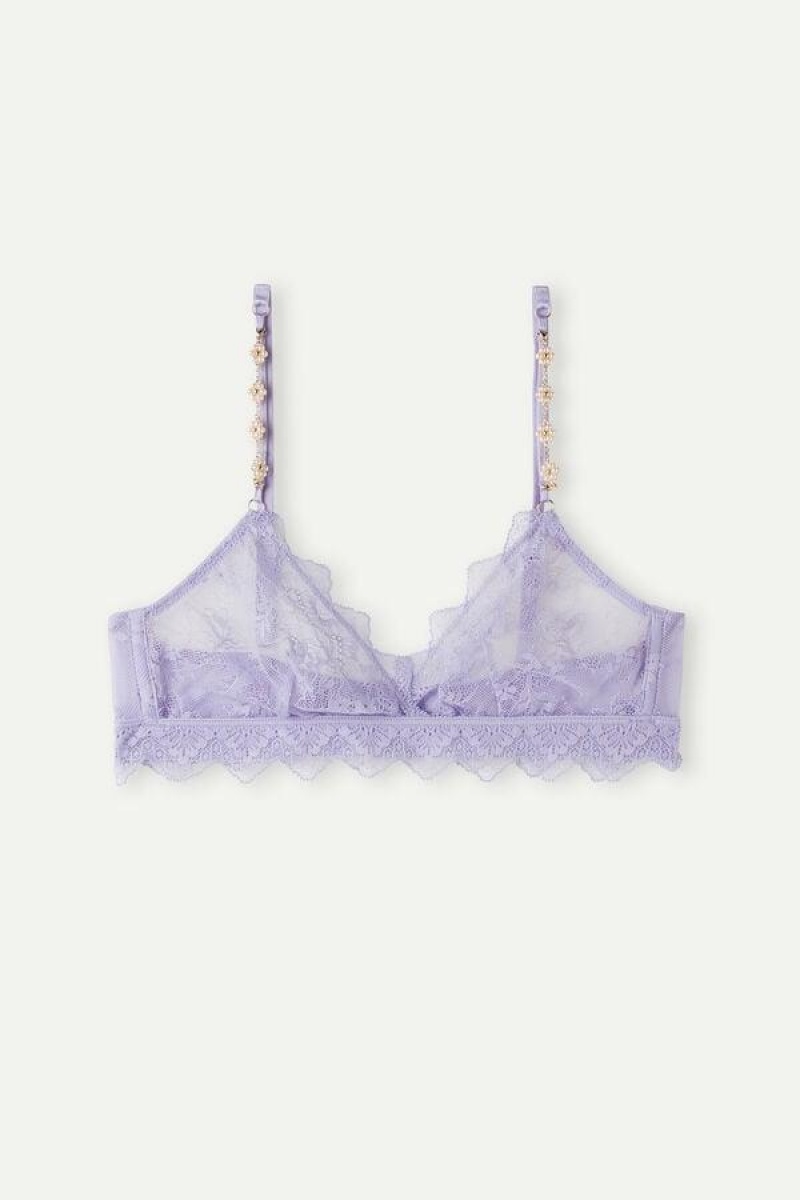 Intimissimi Cover Me in Daisies Emma Triangle BH Dame Lavendel | NORW4689