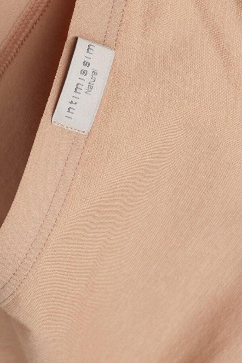 Intimissimi Cozy in Bomull Truser Dame Beige | NOXF3658