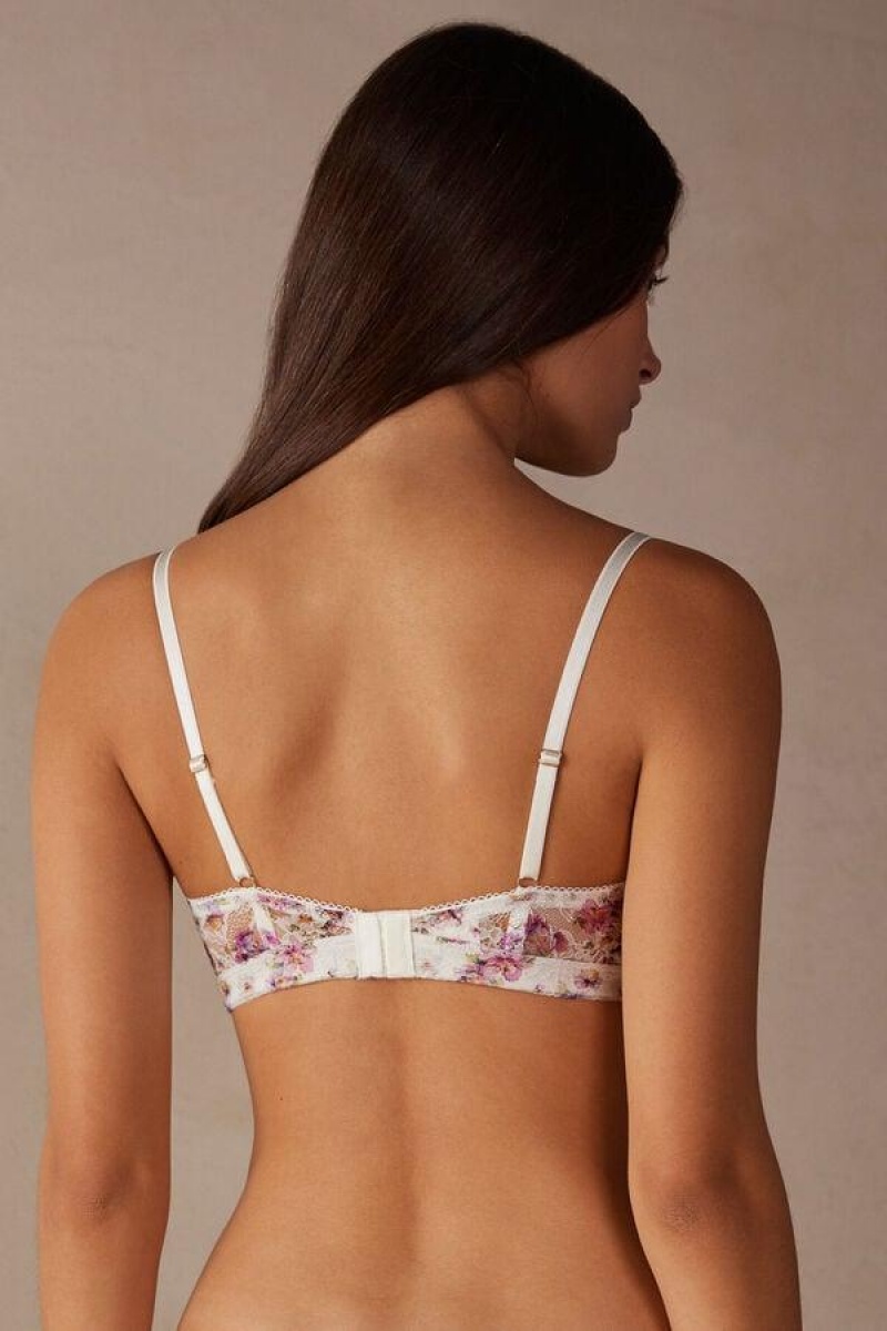 Intimissimi Dreaming of Spring Tiziana Triangle BH Dame Hvite | NOAP4904