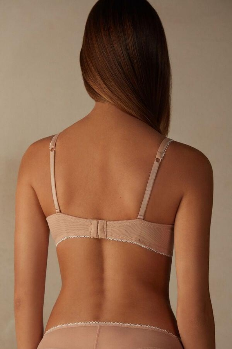 Intimissimi Elettra Lovely Day Super Push-up BH Dame Beige | NOJJ4754