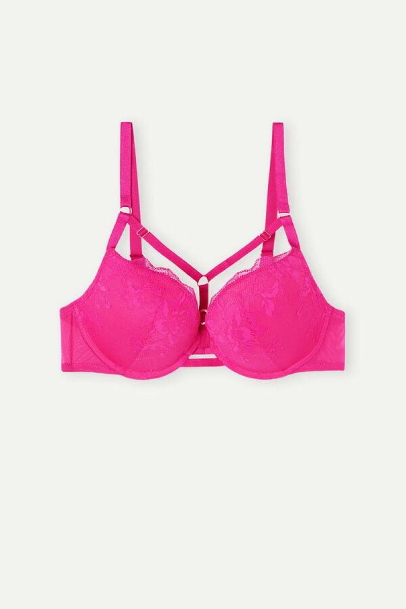 Intimissimi Fearless Femininity Elettra Super Push-up BH Dame Rosa | NOWY4770