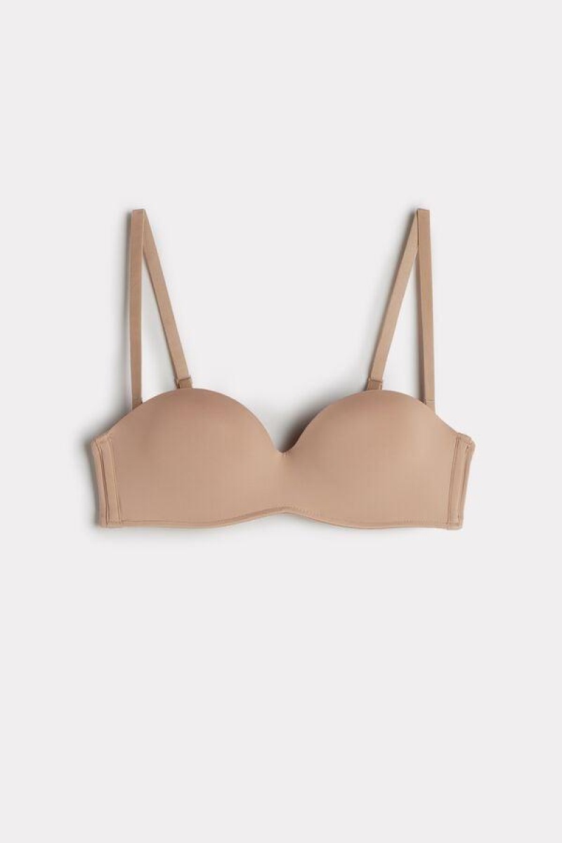 Intimissimi Gioia Bandeau BH Dame Beige | NOPQ4862