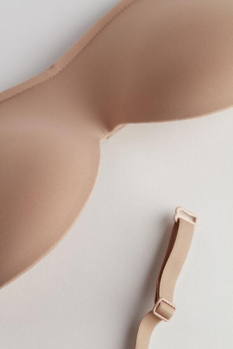 Intimissimi Gioia Bandeau BH Dame Beige | NOPQ4862