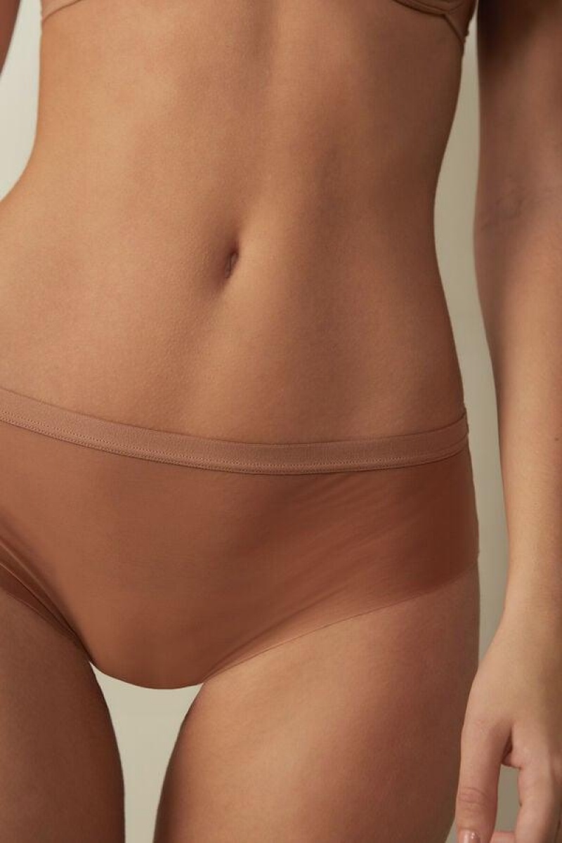 Intimissimi Invisible Touch Briefs Truser Dame Beige | NONB3602