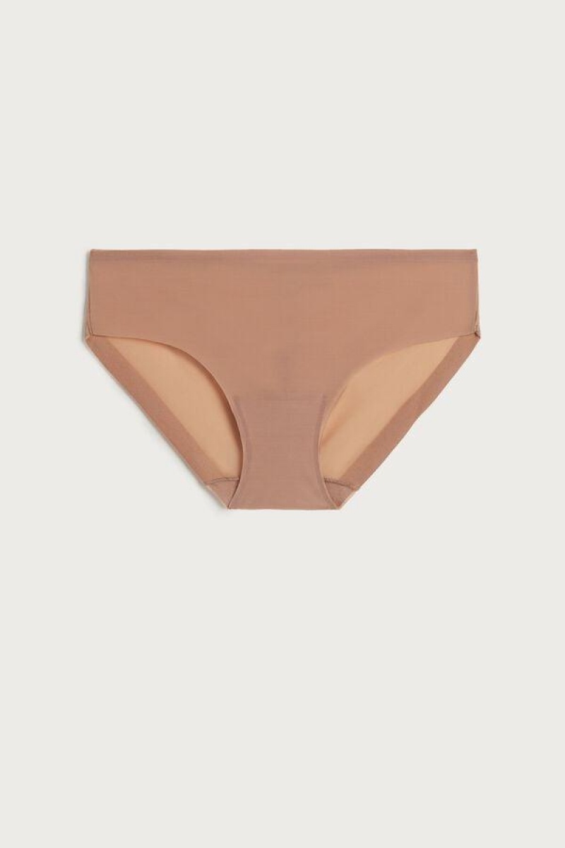 Intimissimi Invisible Touch Briefs Truser Dame Beige | NONB3602