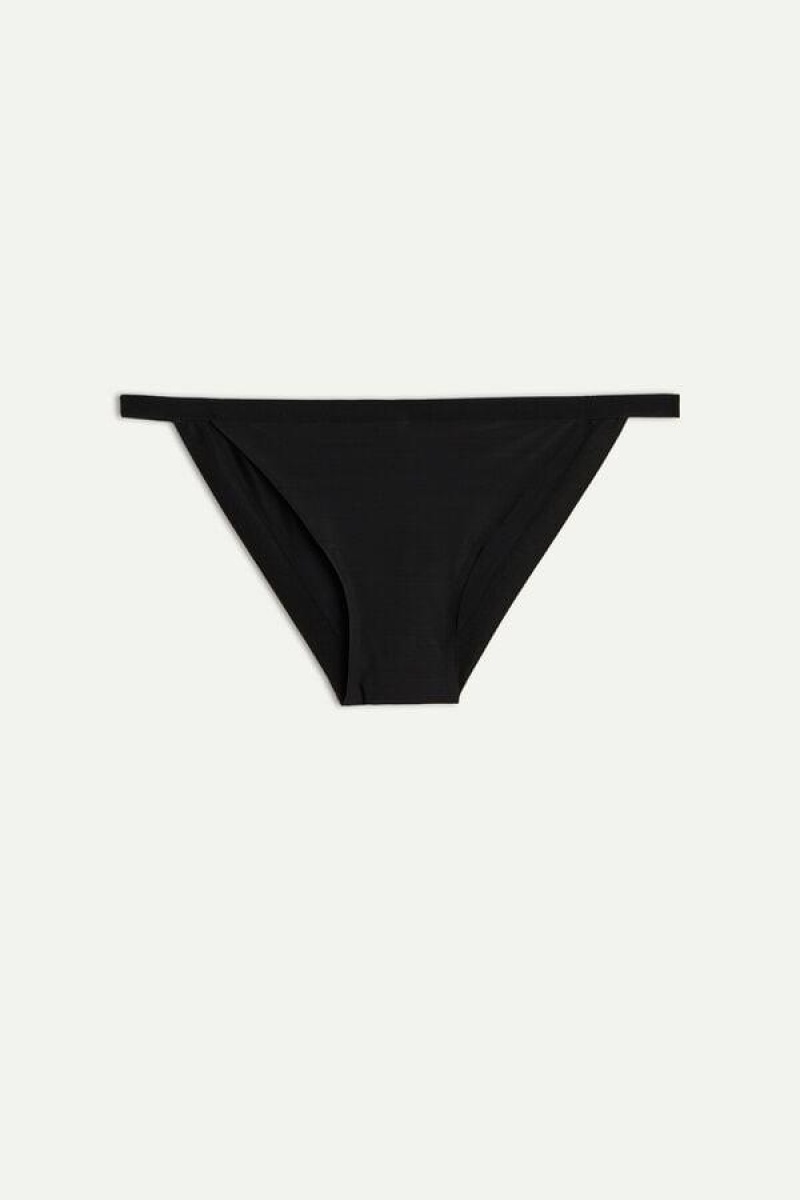 Intimissimi Invisible Touch String Truser Dame Svarte | NOHK3611