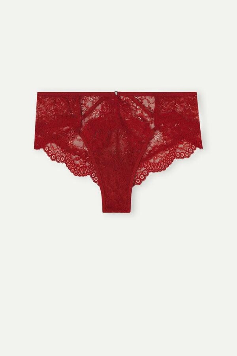 Intimissimi Loosen Heartstrings Hipster Brazilian Truser Dame Rød | NOAP3746