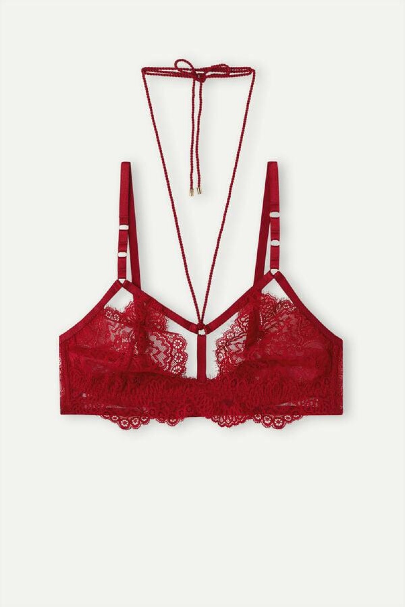 Intimissimi Loosen Heartstrings Triangle BH Dame Rød | NOEX4894