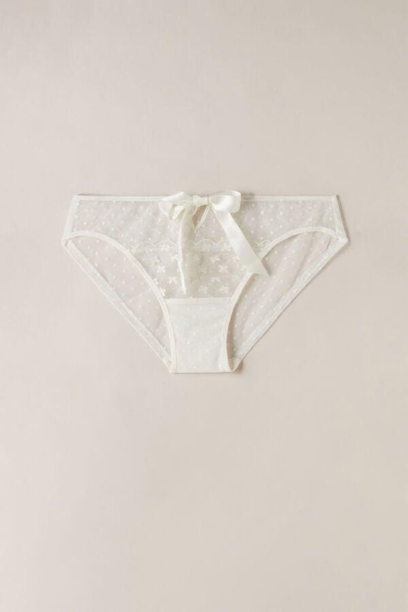 Intimissimi Love Cadeau Truser Dame Hvite | NOSO3693