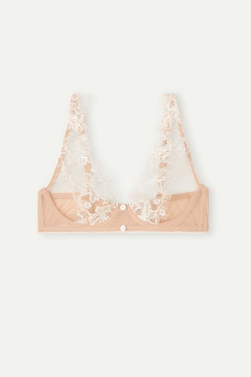 Intimissimi Lovely Day Balconette BH Dame Beige | NOOR4503