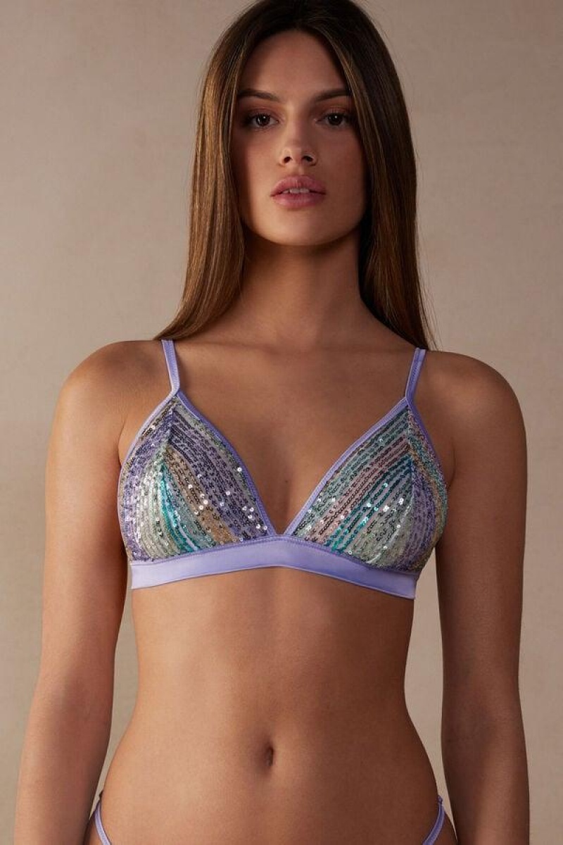 Intimissimi Miami Nights Triangle BH Dame Multicolor | NOWY4691