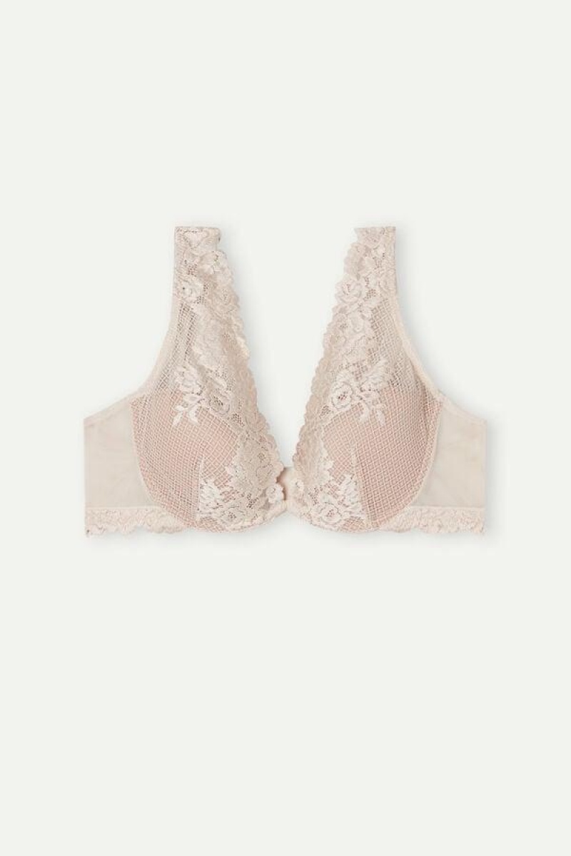 Intimissimi Pretty Flowers Elena Balconette BH Dame Rosa | NORW4533