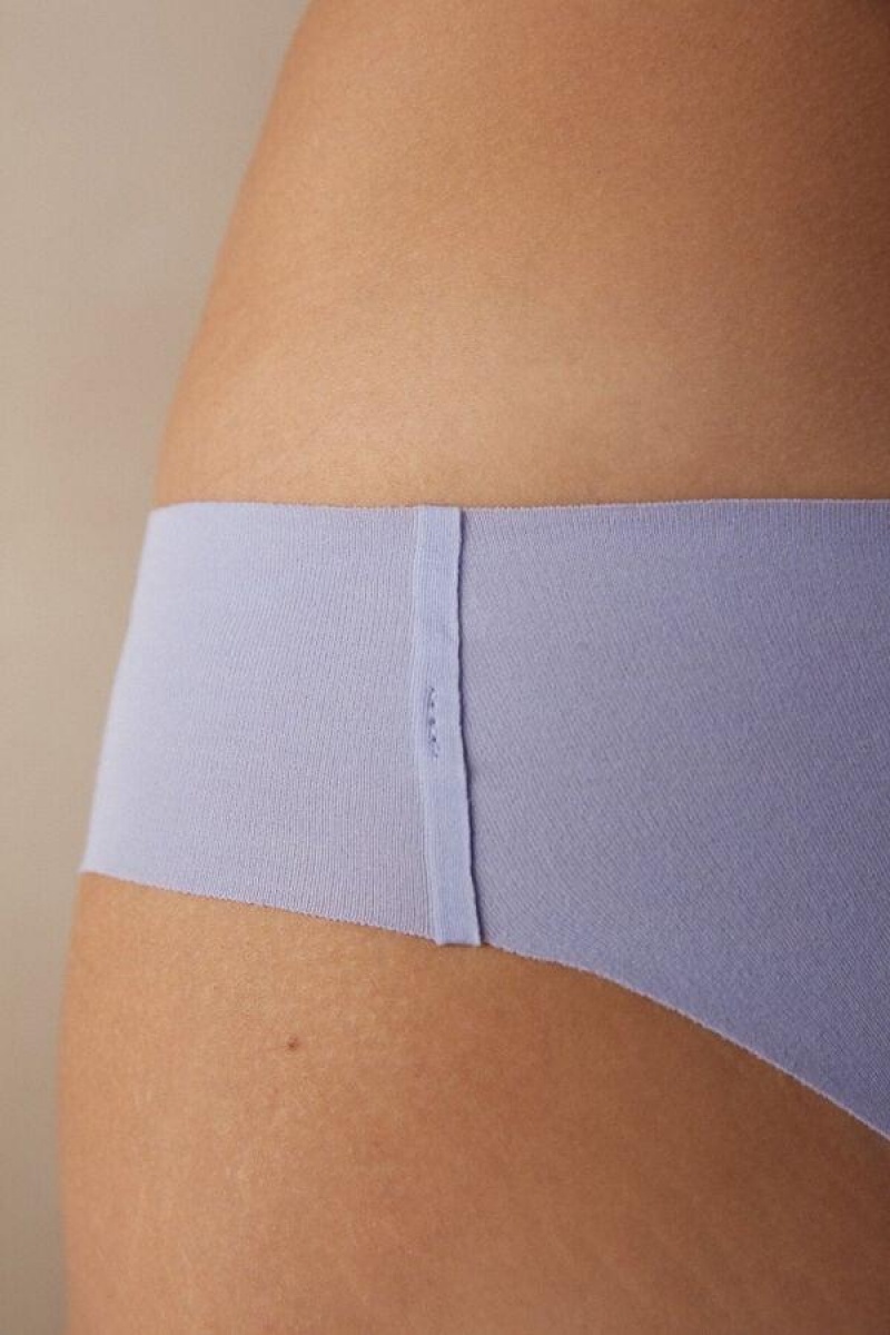 Intimissimi Seamless Supima® Bomull Truser Dame Lavendel | NONB3681