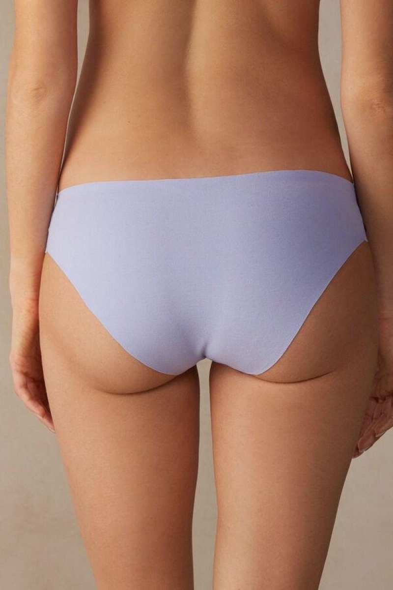 Intimissimi Seamless Supima® Bomull Truser Dame Lavendel | NONB3681