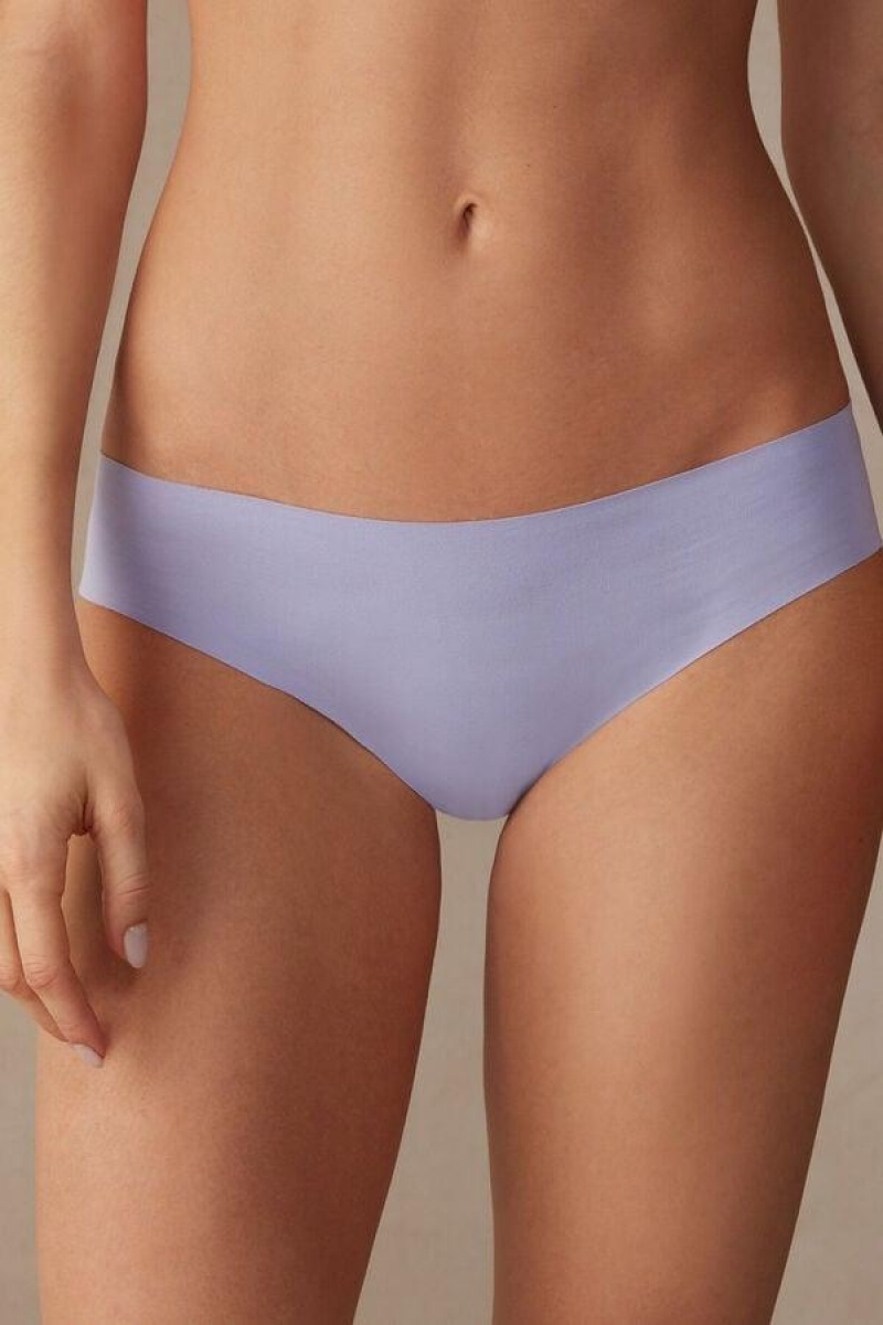 Intimissimi Seamless Supima® Bomull Truser Dame Lavendel | NONB3681