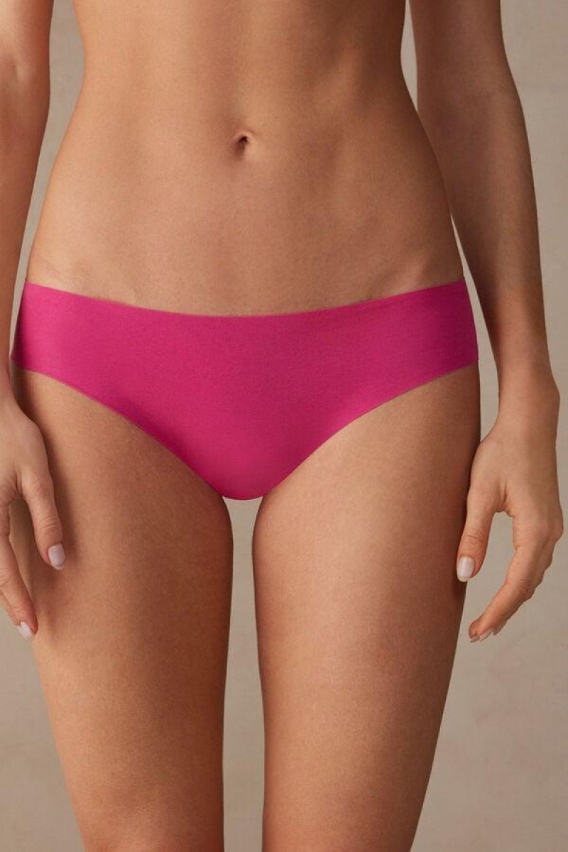 Intimissimi Seamless Supima® Bomull Truser Dame Rosa | NORW3676