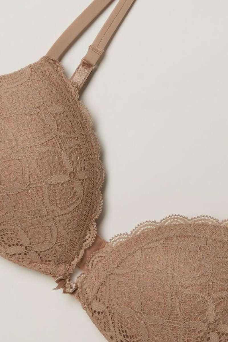 Intimissimi Silvia Push-up in Blonder BH Dame Beige | NOTV4767