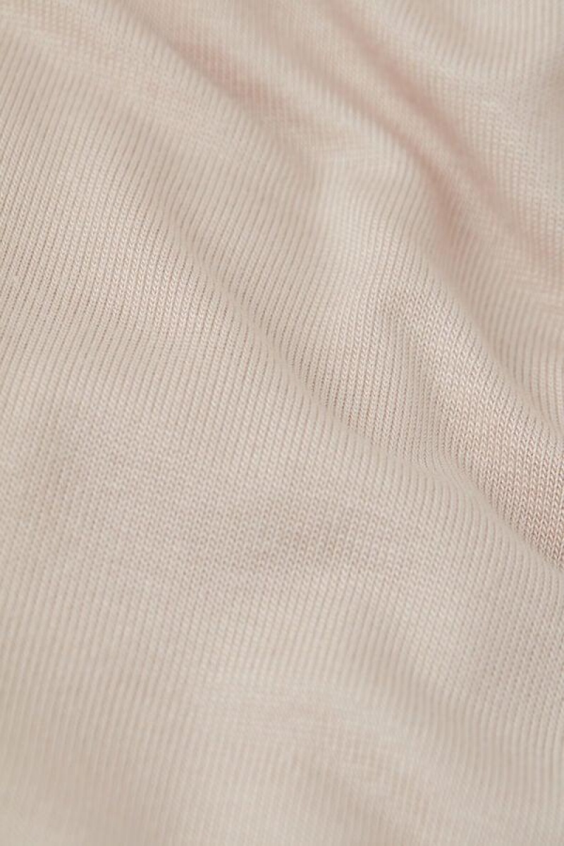 Intimissimi Simple Elegance Night Shirt Pyjamas Dame Rosa Hvite | NOHK3838