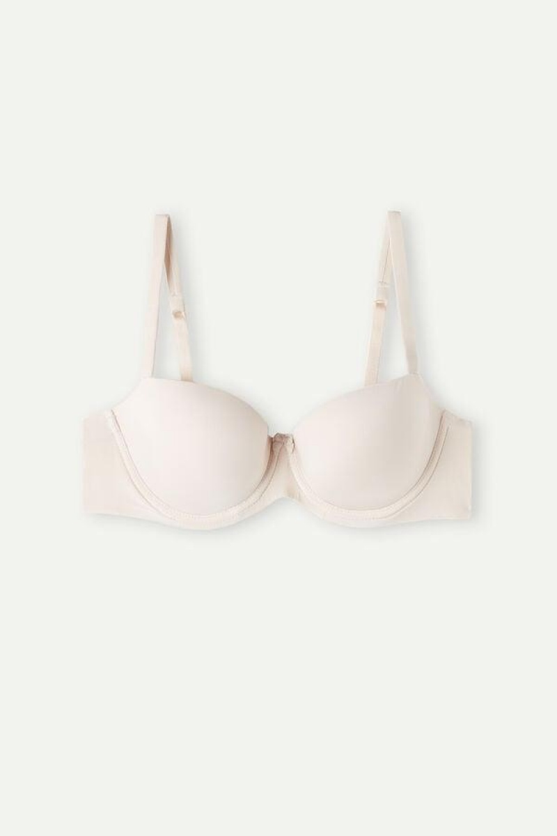 Intimissimi Sofia Balconette in Ultralight Microfiber BH Dame Rosa | NOFM4498