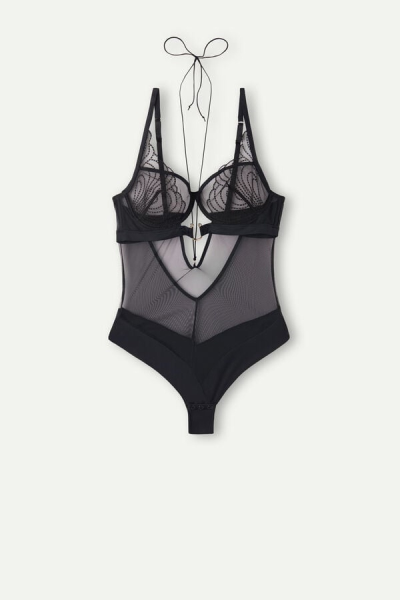 Intimissimi Steal the Show Body Dame Svarte | NOGL4185