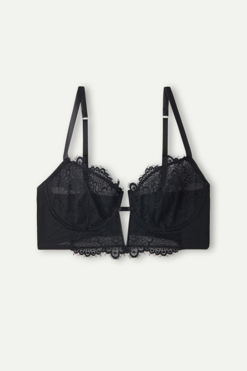 Intimissimi Stunning Beauty Daniela Balconette Bustier Dameundertøy Dame Svarte | NOUT4166