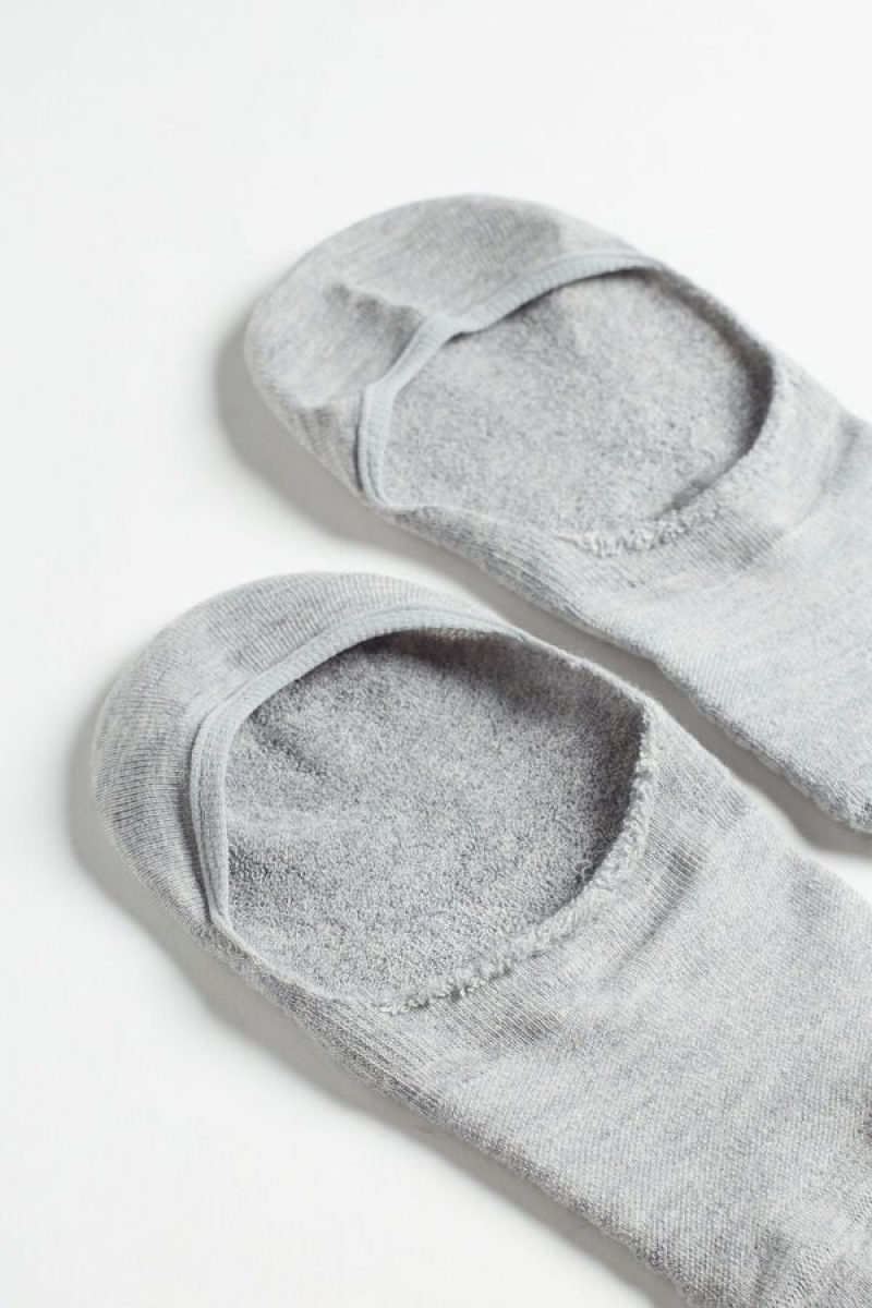 Intimissimi Terrycloth Shoe Liners Sokker Herre Grå | NOJJ3260