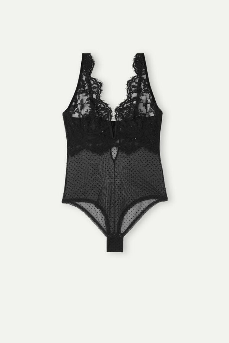 Intimissimi Time to Shine Body Dame Svarte | NOFM4186