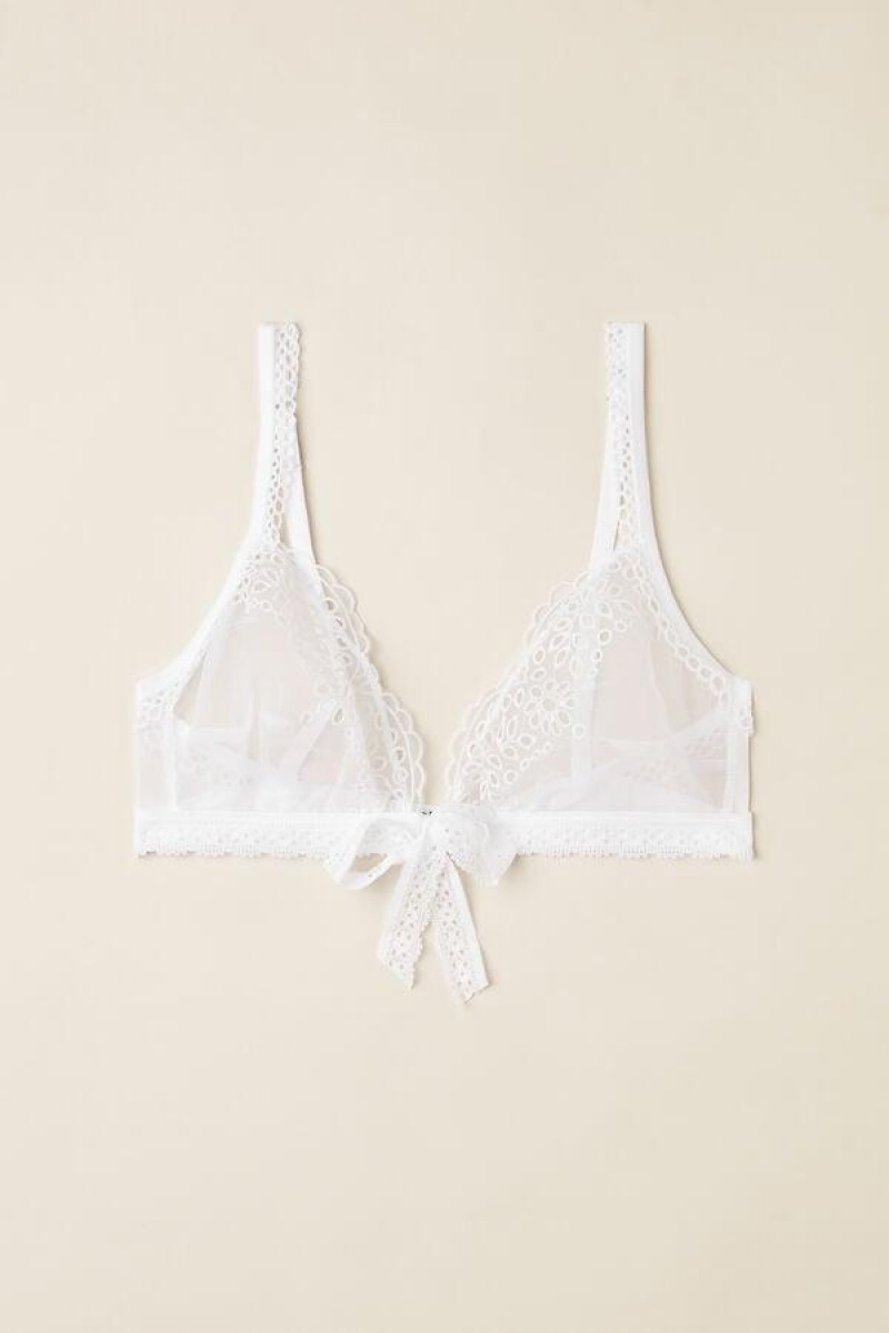 Intimissimi Timeless Simplicity Triangle BH Dame Hvite | NONB4694