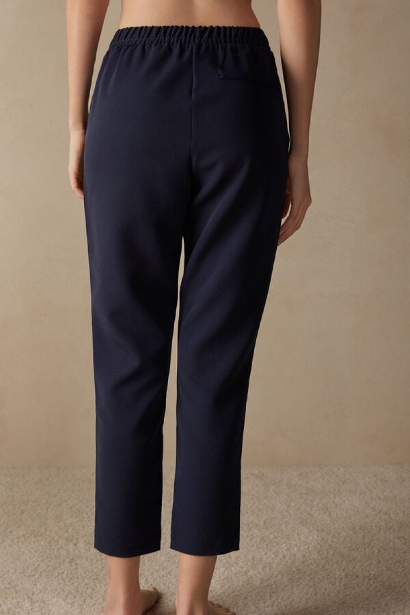 Intimissimi Trousers with Pockets Bukse Dame Blå | NOTV4272